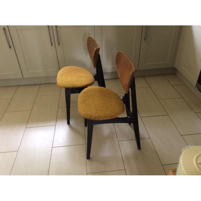 Retro vintage chairs