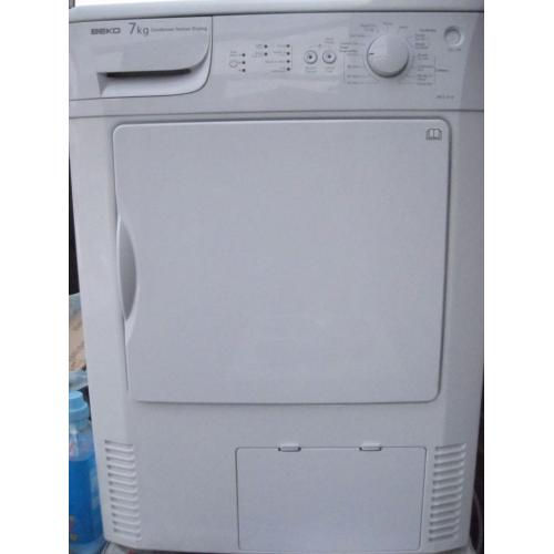 beko 7kg condenser dryer