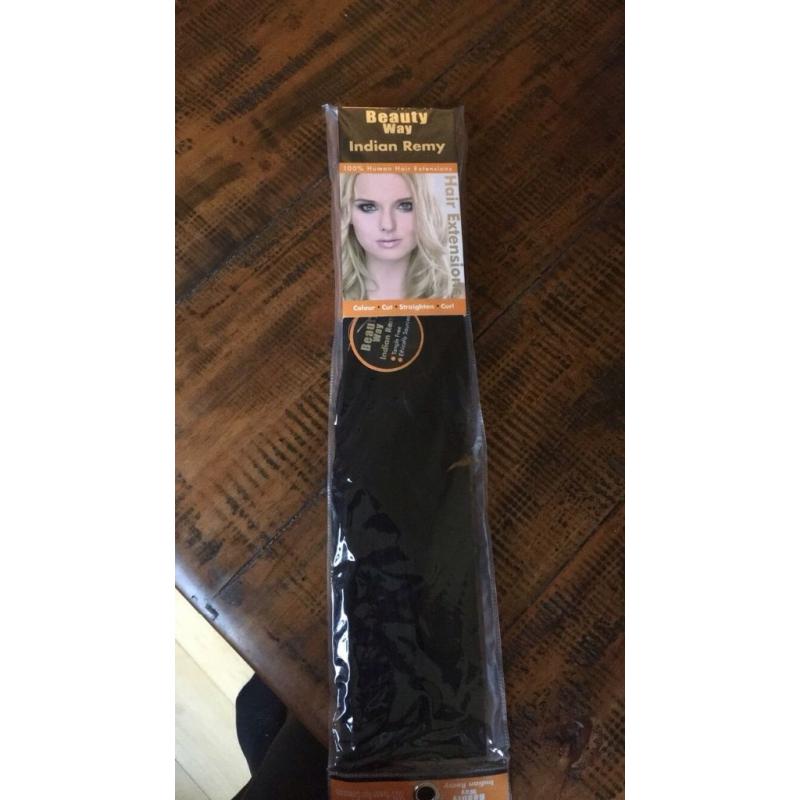Remy black 14 inch Hair Weaves
