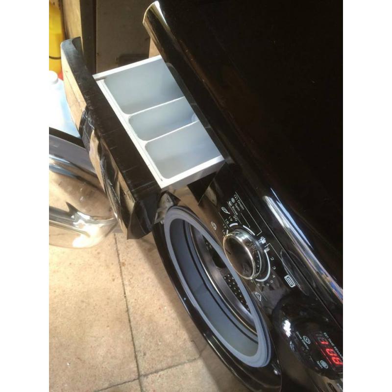 Reconditioned Black Daewoo DWDM12CK 6kg load 1200 spin washing machine. 3 month money back guarantee
