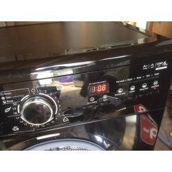 Reconditioned Black Daewoo DWDM12CK 6kg load 1200 spin washing machine. 3 month money back guarantee