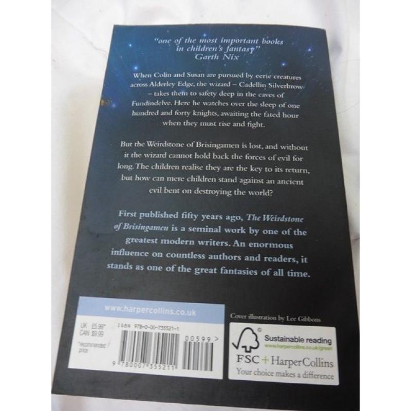 ALAN GARNER 50th Anniversary edition Book The Wierdstone of Brisingame