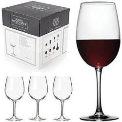 Royal Worcester Grand Chateau Decanter and 4 Red Wine Glasses