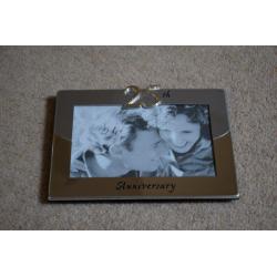 Silver 25th Wedding Anniversary Photo Frame (6 x 4) - Brand New in box
