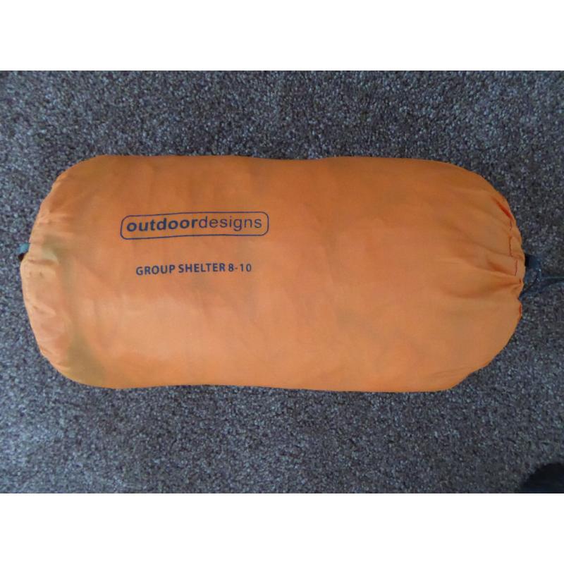 Group shelter for 8-10 persons