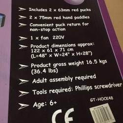 4ft Air Hockey Table Brand New