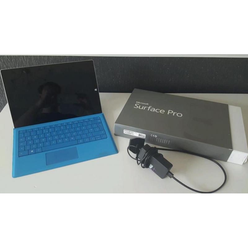 Surface pro 3 64gb 4 gb ram and keyboard