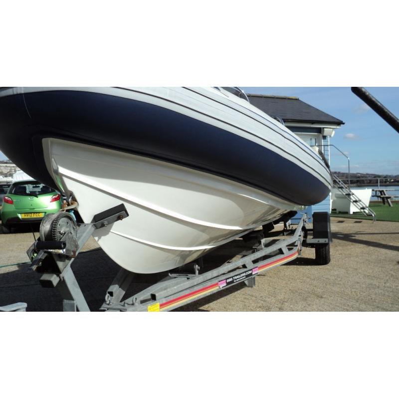 Second Hand Ribeye A 600 RIB and Yamaha F115 engine