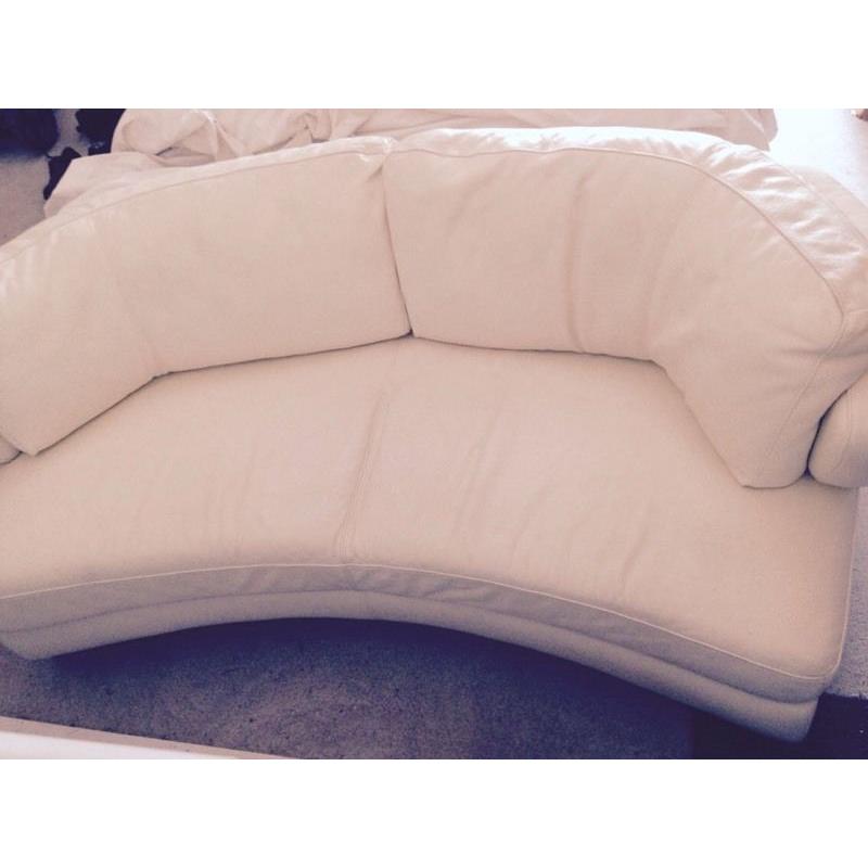 Three seater sofa and two armchairs