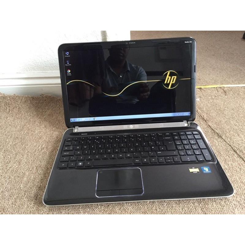 Hp pavilion dv6 quadcore 320GB 6GB Windows 7 laptop
