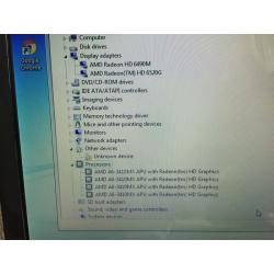 Hp pavilion dv6 quadcore 320GB 6GB Windows 7 laptop