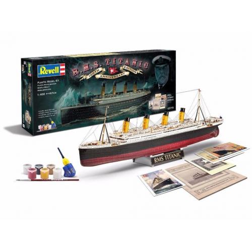 R.M.S Titanic - 100th Anniversary (Revell 0571) 1:400 Plastic Kit - Model - New