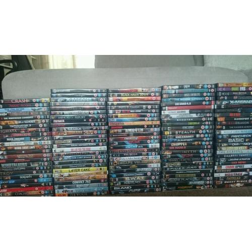 Joblot of 135 Dvds