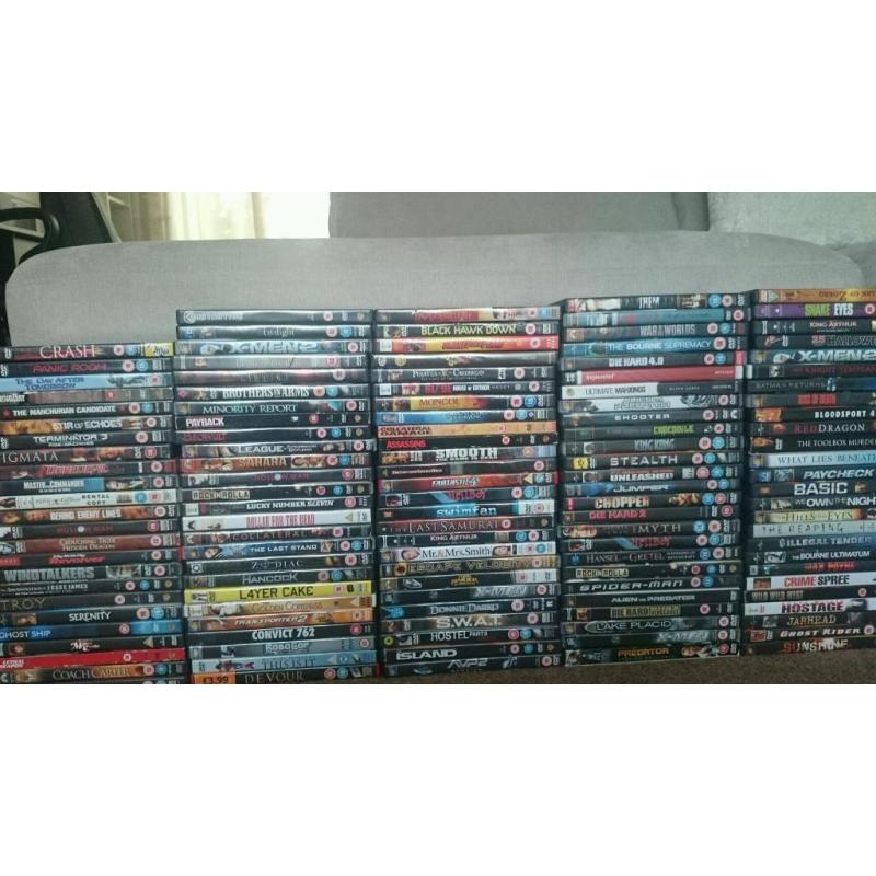 Joblot of 135 Dvds