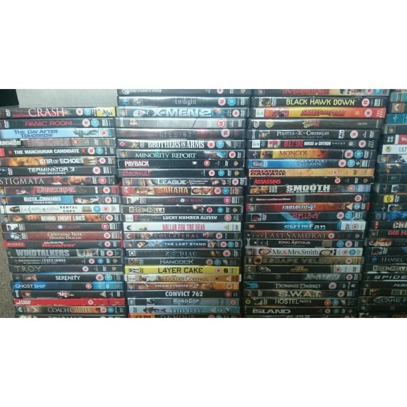 Joblot of 135 Dvds