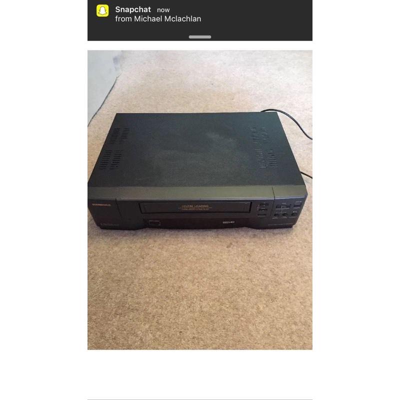 Soundwave VHS VCR player