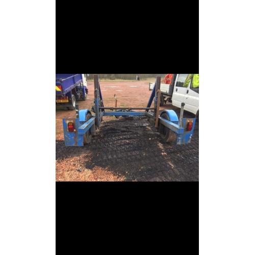 Cable drum trailers