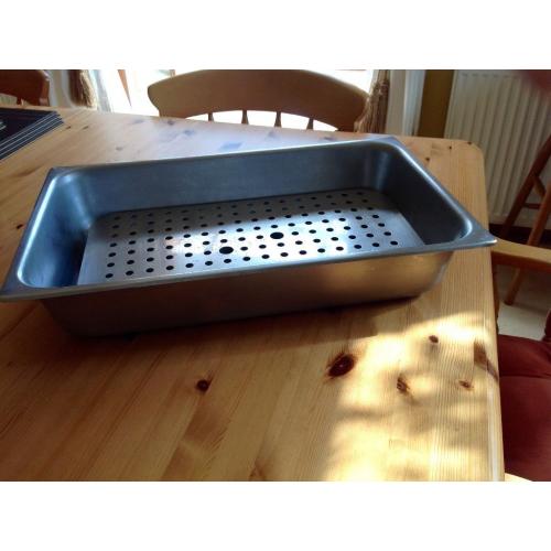 Large Salmon Steamer in stainless Steel.