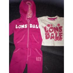 Lonsdale and Mckenzie track suits and Ralph Lauren t shirt 3/6 months