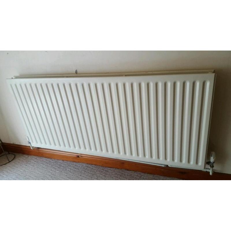 White 2:2 radiator