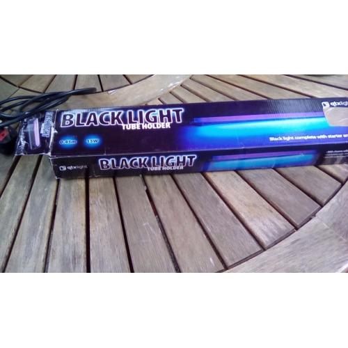 QTX Black light tube holder UV light