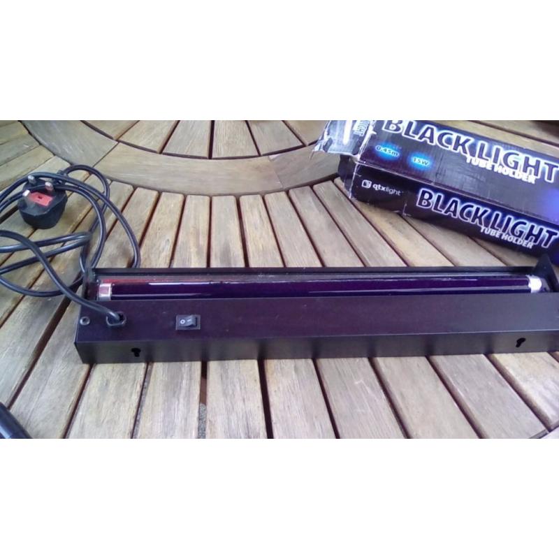 QTX Black light tube holder UV light