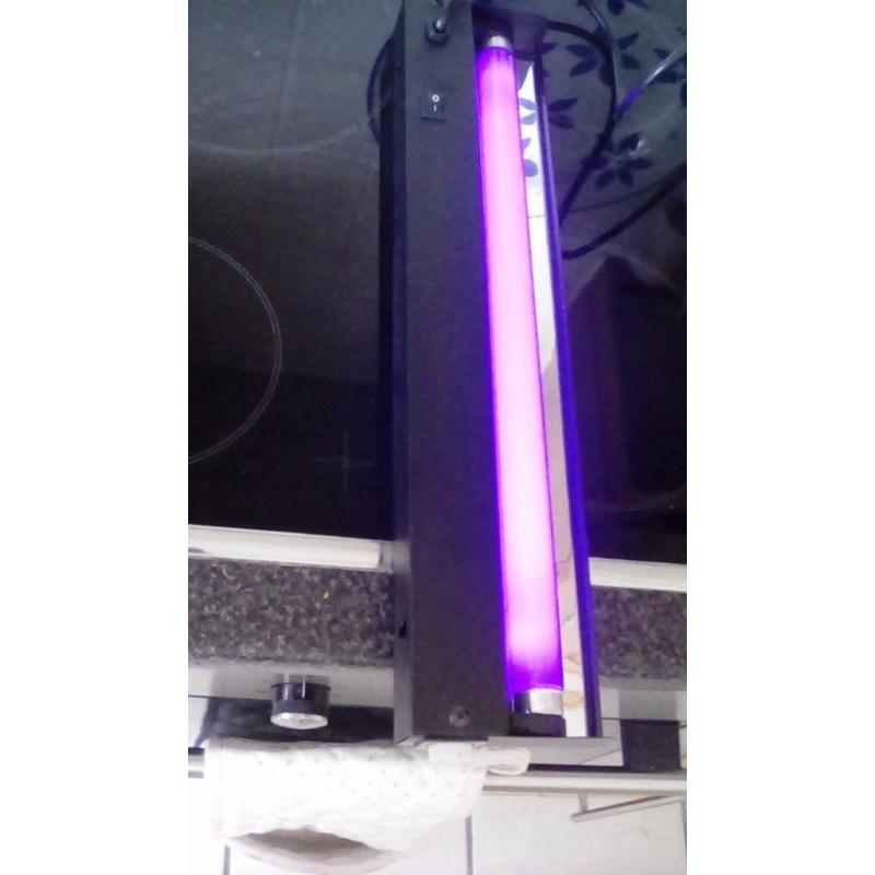 QTX Black light tube holder UV light