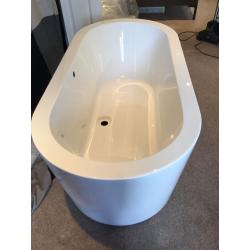Arc roll top freestanding bath and floor mounted mixer shower tap NEW & UNUSED