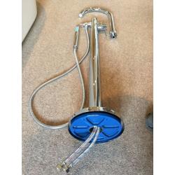 Arc roll top freestanding bath and floor mounted mixer shower tap NEW & UNUSED