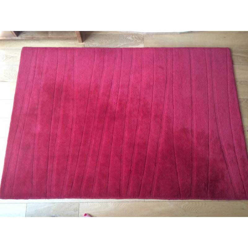 Large Red Rug