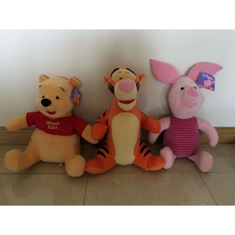 18" Disney character teddies