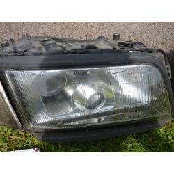 Audi A8 D2 PF headlight units with HID conversion