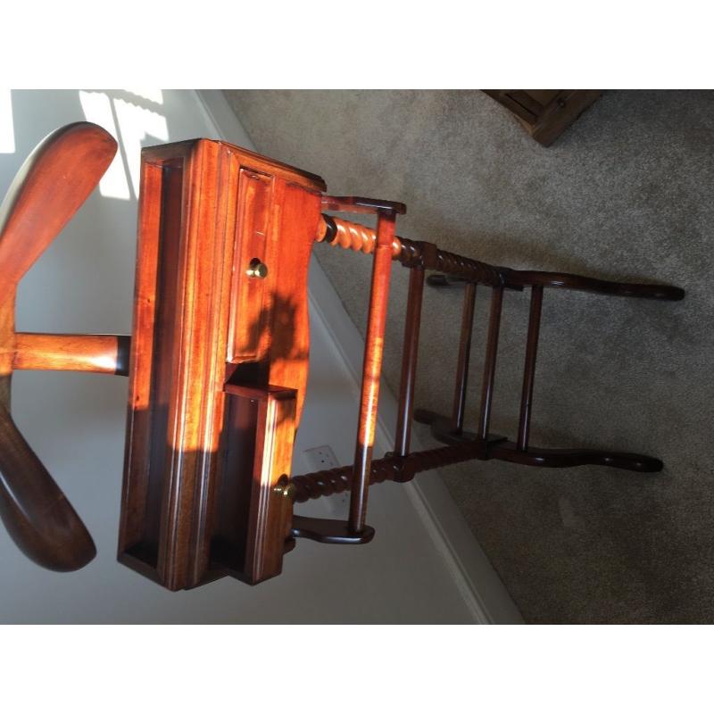 Beautiful solid wood valet stand