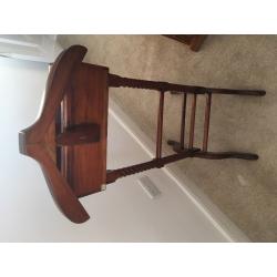 Beautiful solid wood valet stand