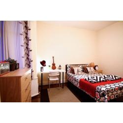 double bedroom fully furnishe in a quit and clean flat nearby london bridge main line station