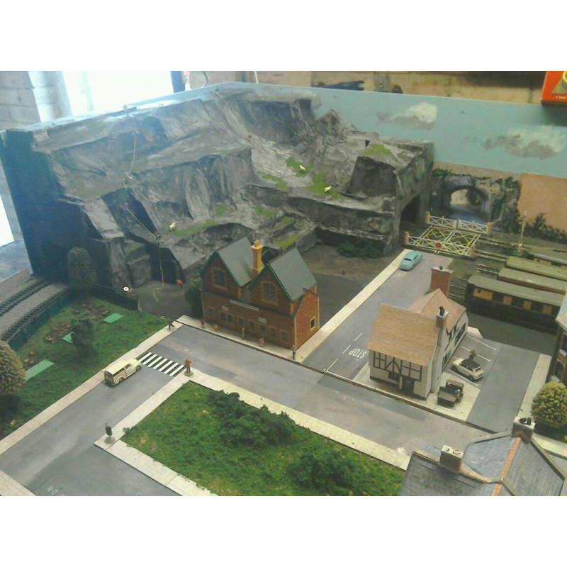 oo guage train set,