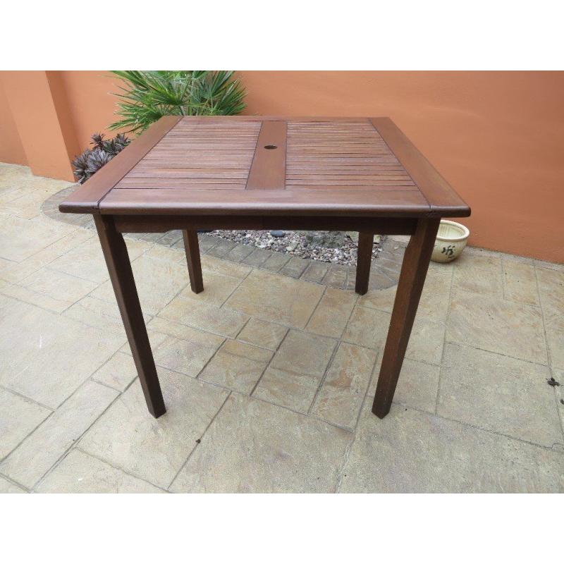 Hard wood table