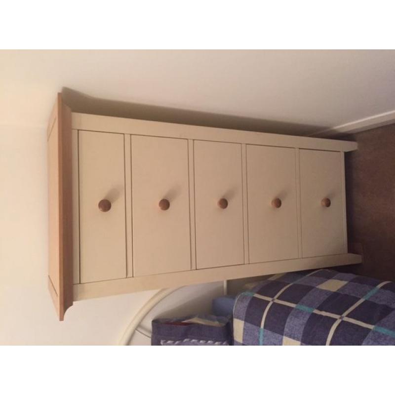 Tall shaker style chest of drawers
