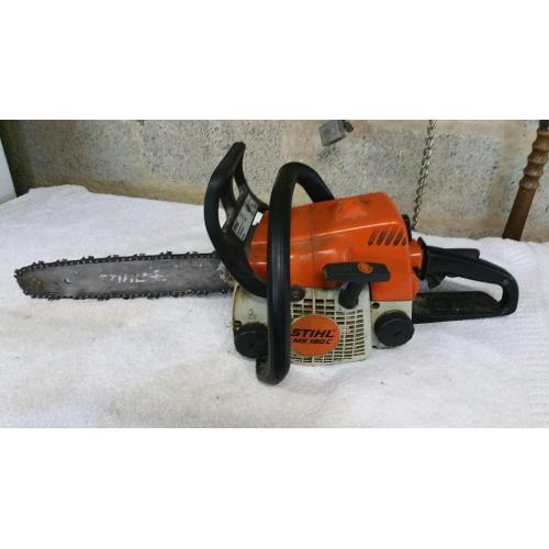 STIHL MS180 CHAIN SAW. For repair or spares