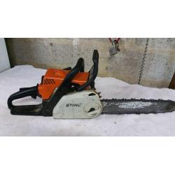 STIHL MS180 CHAIN SAW. For repair or spares