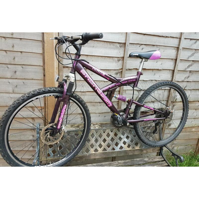 MAN'S or WOMAN'S FULL SUSPENSION MOUNTAIN BIKE FULL DISC BRAKES