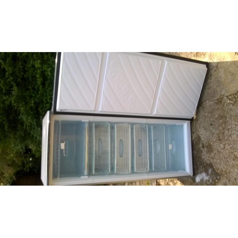 grey hotpoint freezer