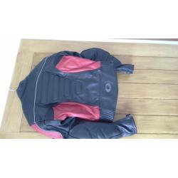 Buffalo motorcycle jacket leather