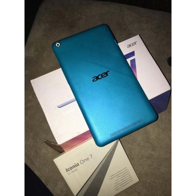 Iconia One 7 tablet with wifi