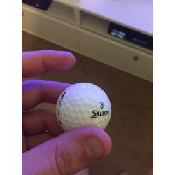 Used golf balls