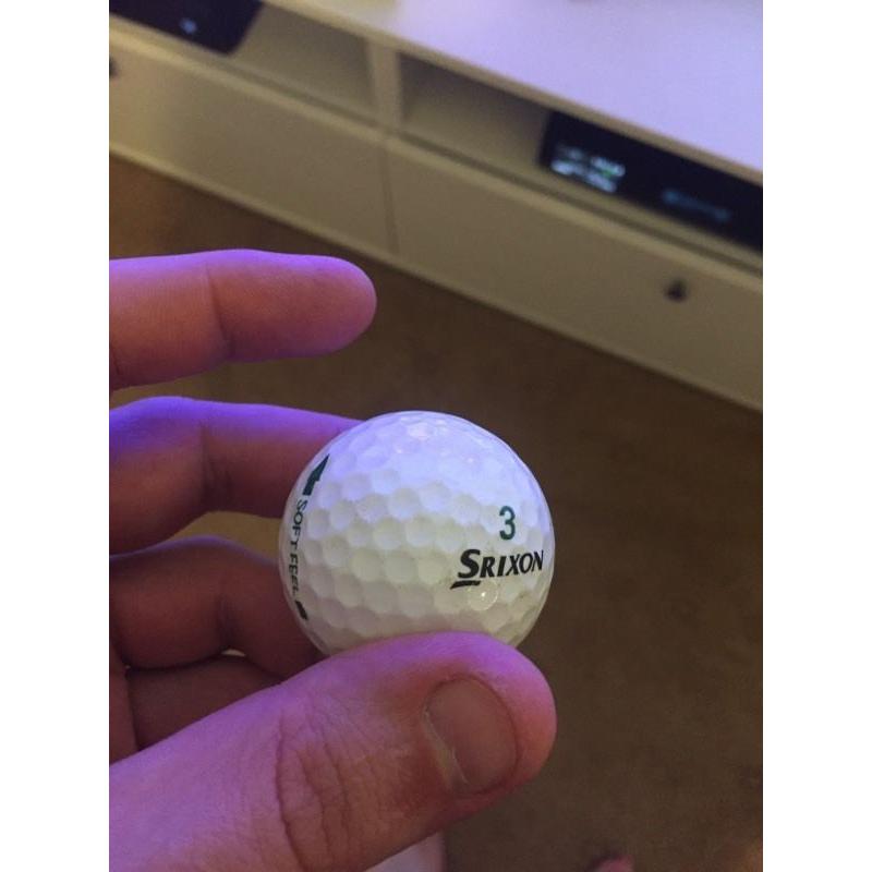 Used golf balls