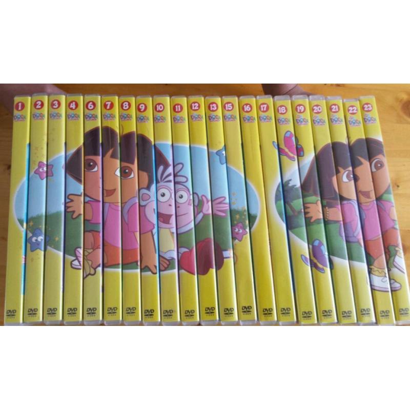 Dora the Explorer dvd collection