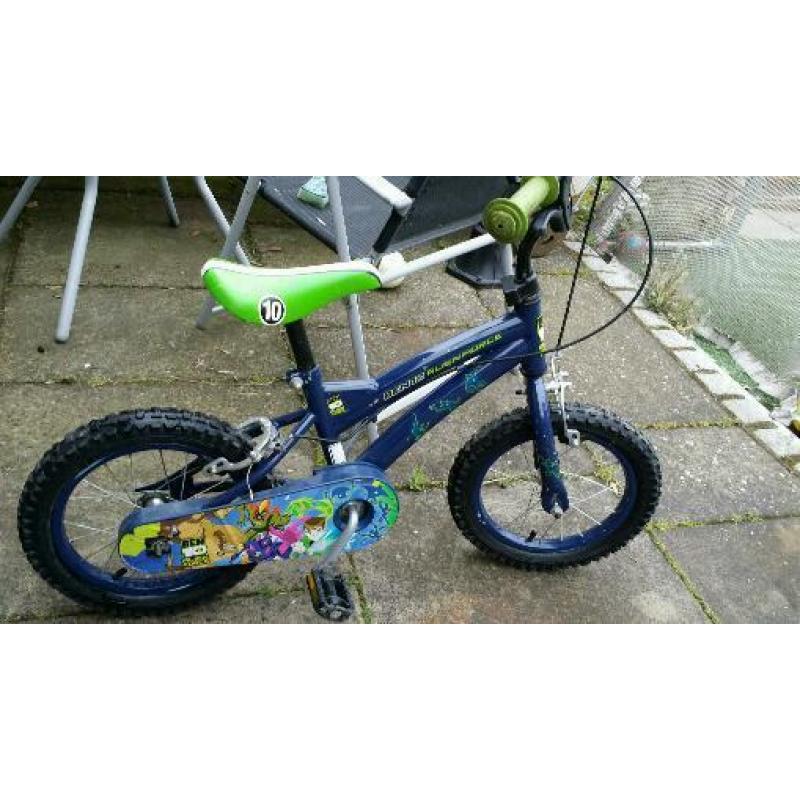 Ben 10 bike 14" wheel