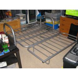 Futon, fold out sofa bed