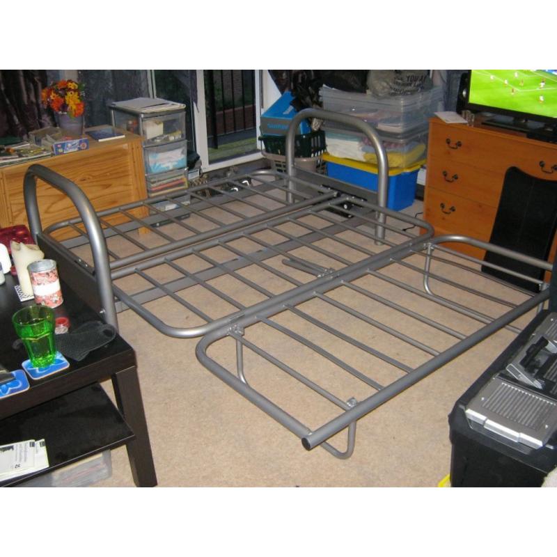 Futon, fold out sofa bed